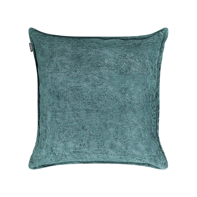 Zestaw 2 poduszek dekoracyjnych VERPIS Bawełna 50 x 50 cm Niebieski Jednolity