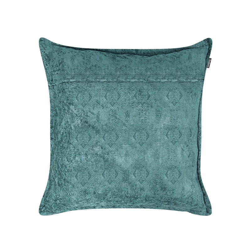 Zestaw 2 poduszek dekoracyjnych VERPIS Bawełna 50 x 50 cm Niebieski Jednolity