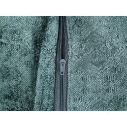 Zestaw 2 poduszek dekoracyjnych VERPIS Bawełna 50 x 50 cm Niebieski Jednolity