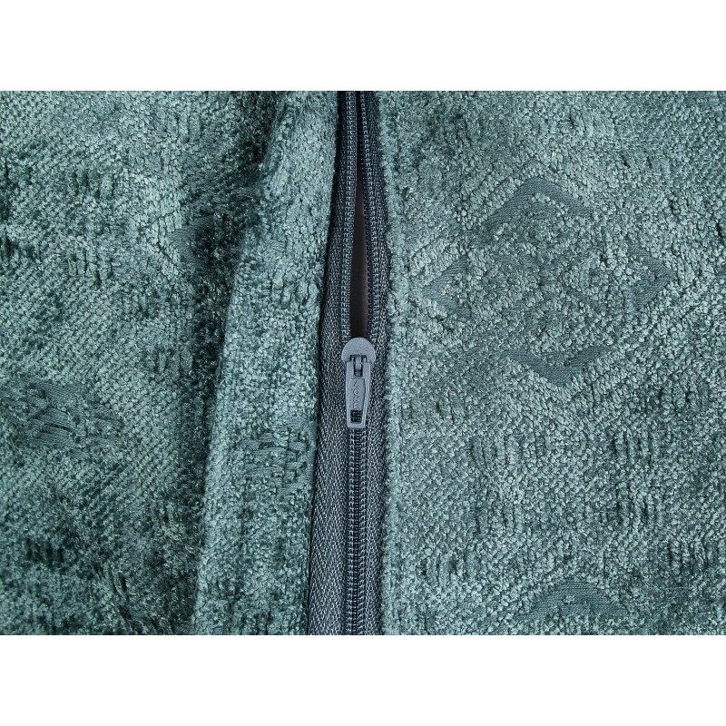 Zestaw 2 poduszek dekoracyjnych VERPIS Bawełna 50 x 50 cm Niebieski Jednolity