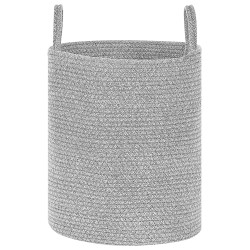 Zestaw 2 koszy SARYK Bawełna Szary