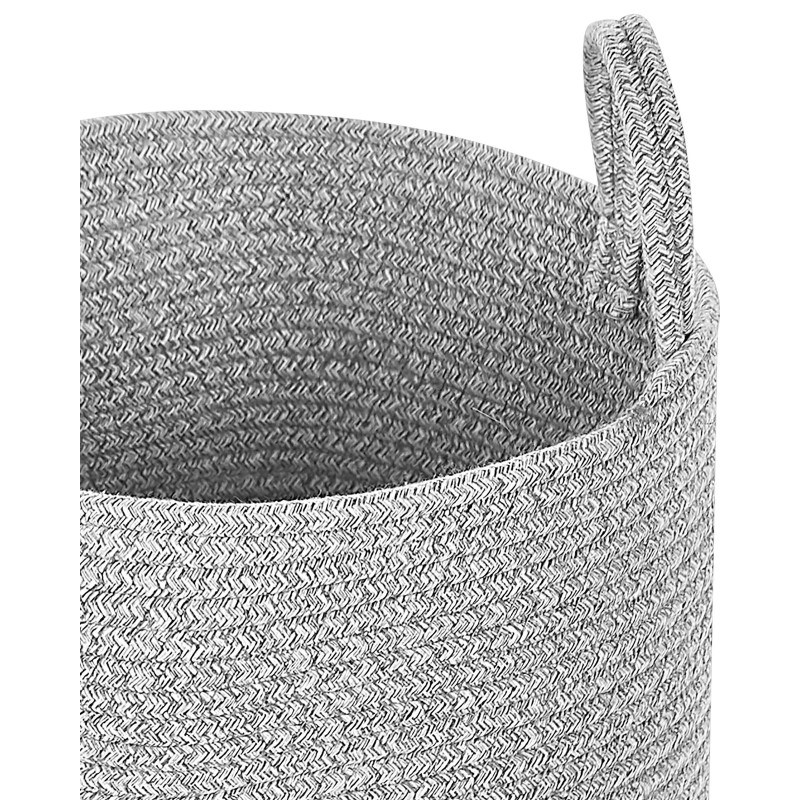 Zestaw 2 koszy SARYK Bawełna Szary