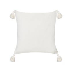 Zestaw 2 poduszek dekoracyjnych BANKSIA Bawełna 45 x 45 cm Czerwony W paski