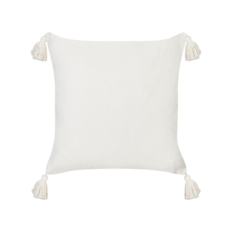 Zestaw 2 poduszek dekoracyjnych BANKSIA Bawełna 45 x 45 cm Czerwony W paski