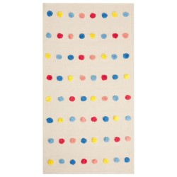 Dywan dziecięcy bawełniany 80 x 150 cm wielokolorowy LELES