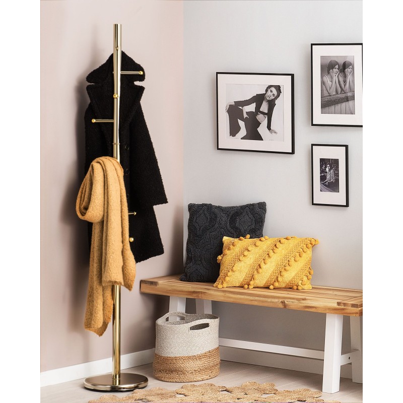 Wieszak na ubrania CLOVIS Złoty