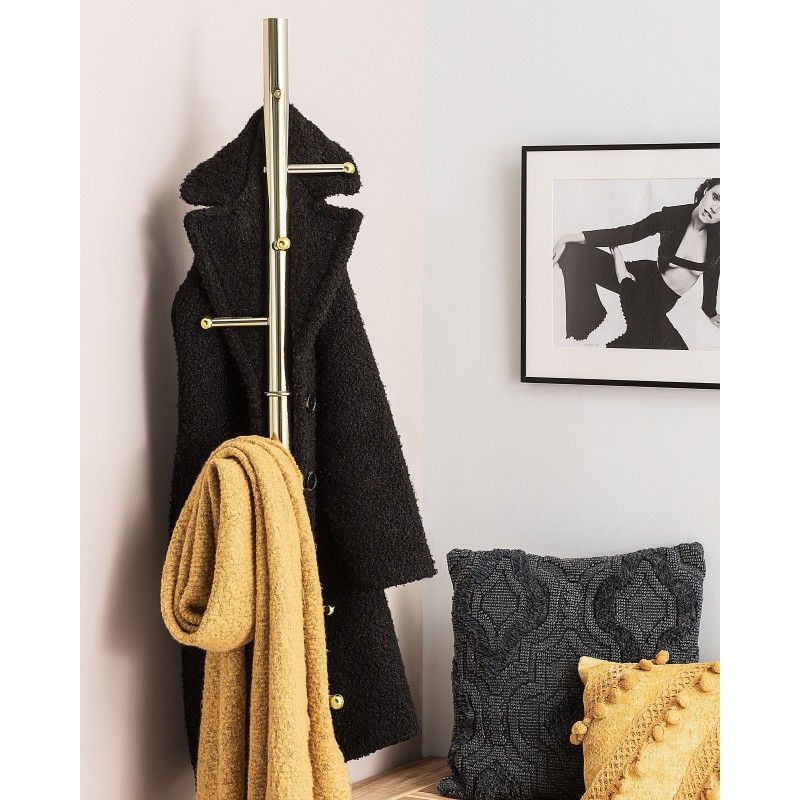 Wieszak na ubrania CLOVIS Złoty