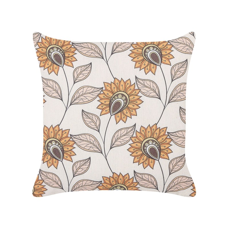 Zestaw 2 poduszek dekoracyjnych TUBEROSE 45 x 45 cm Kolorowy Wzór kwiatowy