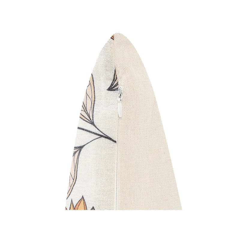 Zestaw 2 poduszek dekoracyjnych TUBEROSE 45 x 45 cm Kolorowy Wzór kwiatowy