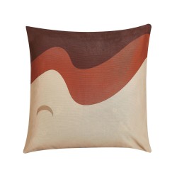 Zestaw 2 poduszek dekoracyjnych FESTUCA 45 x 45 cm Kolorowy Wzór abstrakcyjny