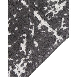 Dywan z wiskozy 160 x 230 cm ciemnoszary HANLI