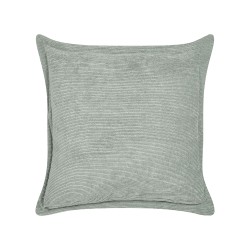 Zestaw 2 poduszek dekoracyjnych ZINNIA Sztruks 43 x 43 cm Jasnozielony Jednolity