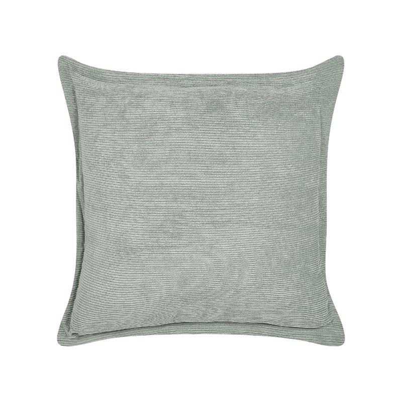 Zestaw 2 poduszek dekoracyjnych ZINNIA Sztruks 43 x 43 cm Jasnozielony Jednolity