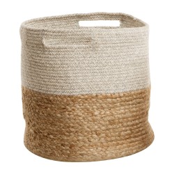Zestaw 2 koszy NAULLA Juta Piaskowy