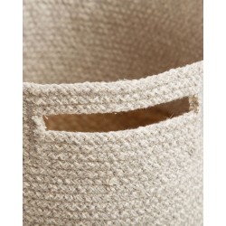 Zestaw 2 koszy NAULLA Juta Piaskowy