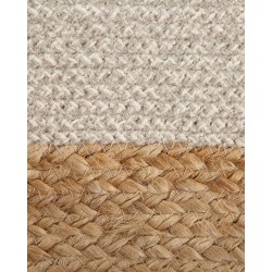 Zestaw 2 koszy NAULLA Juta Piaskowy