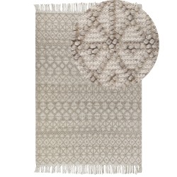 Dywan 160 x 230 cm beżowy ALUCRA