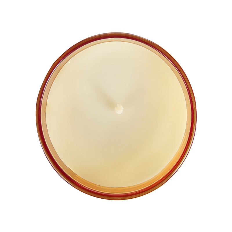 Zestaw 3 świeczek zapachowych COLORFUL BARREL Wosk sojowy Nuty owocowe