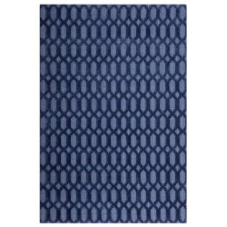 Dywan wiskozowy 140 x 200 cm niebieski CIZRE