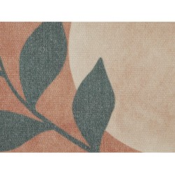 Zestaw 2 poduszek dekoracyjnych CALLIOPSIS 45 x 45 cm Biały Wzór abstrakcyjny