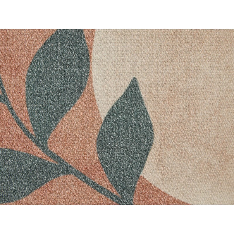 Zestaw 2 poduszek dekoracyjnych CALLIOPSIS 45 x 45 cm Biały Wzór abstrakcyjny