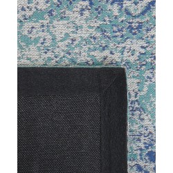 Dywan bawełniany 140 x 200 cm niebieski ALMUS