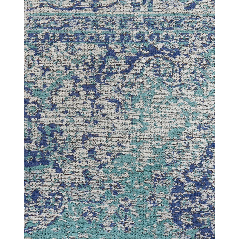 Dywan bawełniany 140 x 200 cm niebieski ALMUS