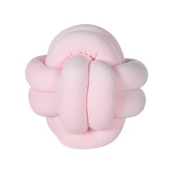 Poduszka dekoracyjna MALNI Welur 20 x 20 cm Różowy Jednolity