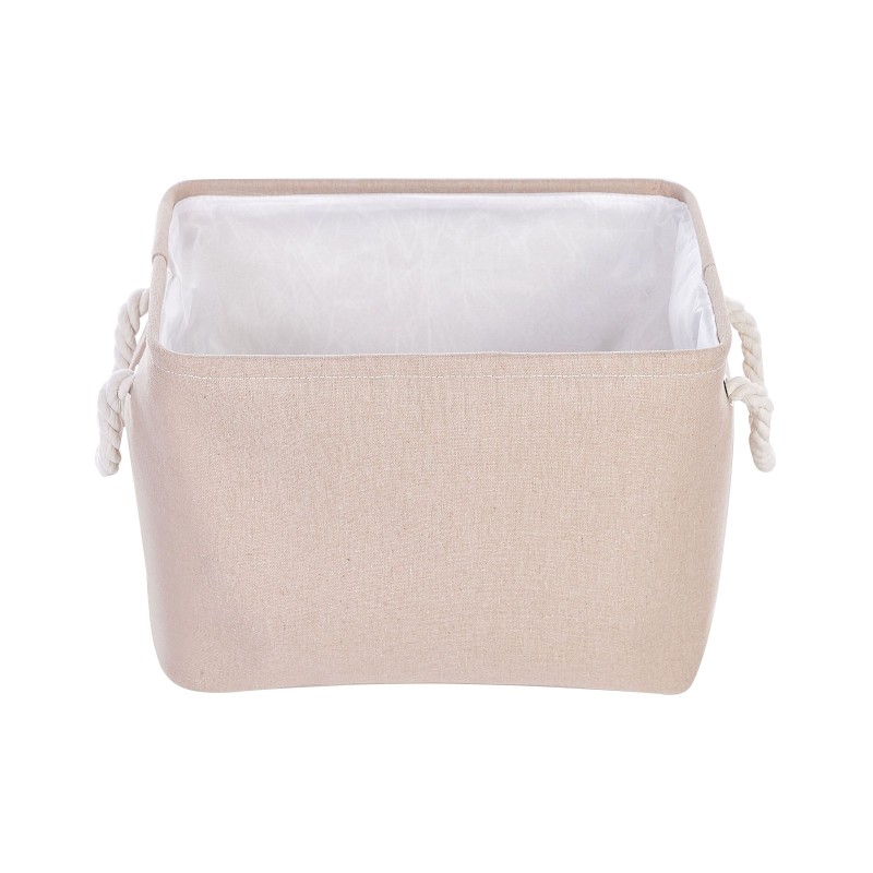 Zestaw 3 koszy DARQAB Bawełna Beżowoszary