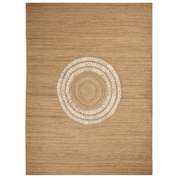 Dywan z juty 300 x 400 cm beżowy BOGAZOREN