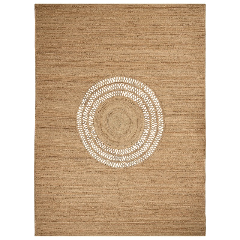 Dywan z juty 300 x 400 cm beżowy BOGAZOREN