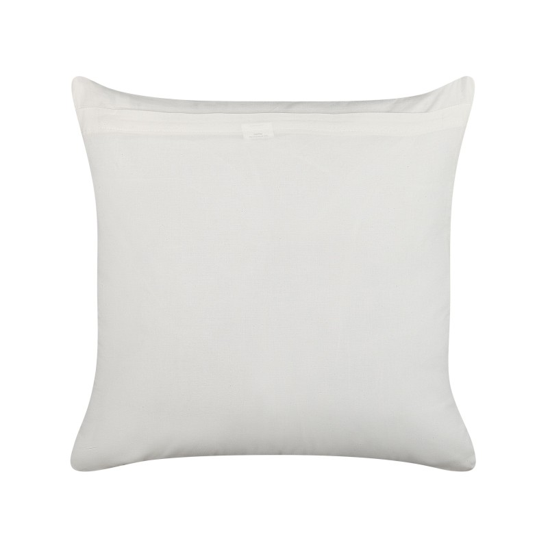 Zestaw 2 poduszek dekoracyjnych CALATHEA Bawełna 45 x 45 cm Żółty Wzór kwiatowy