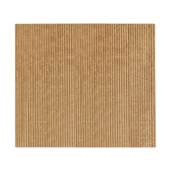 Narzuta na łóżko RAKYA Sztuczne futro 200 x 220 cm Jasnobrązowy