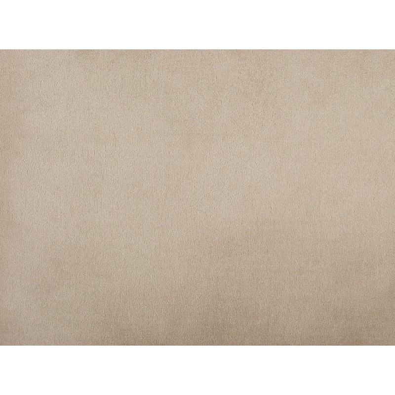 Zestaw 2 poduszek dekoracyjnych POTHOS Welur 45 x 45 cm Beżowy Jednolity