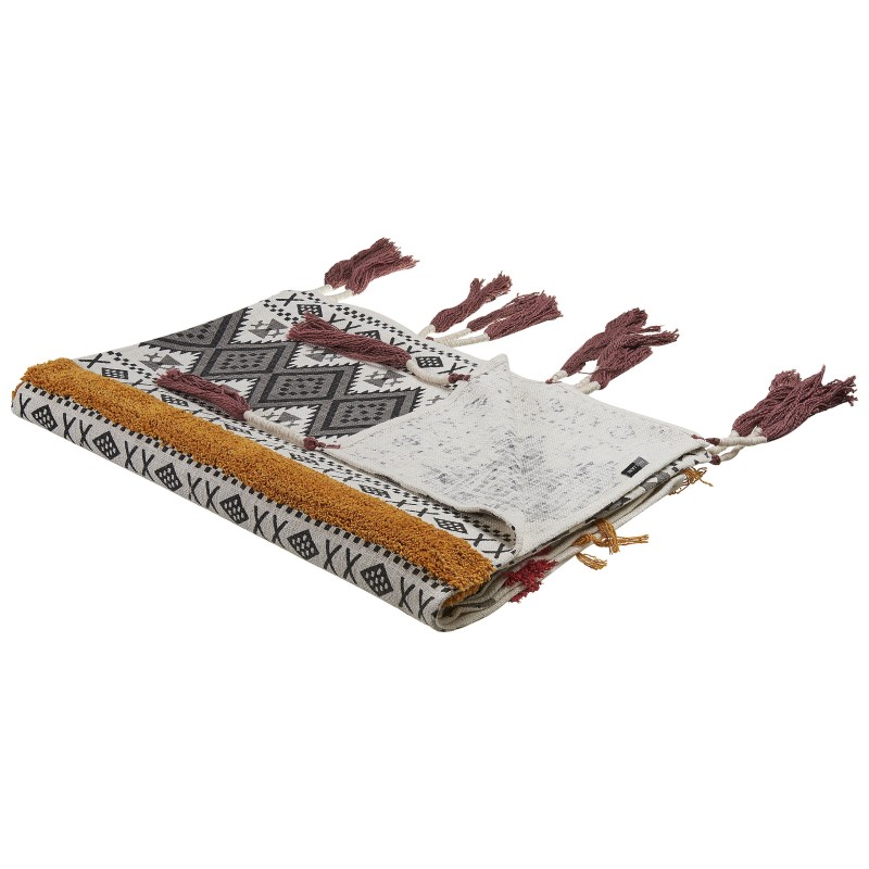 Koc AMBALA Bawełna 130 x 180 cm Kolorowy