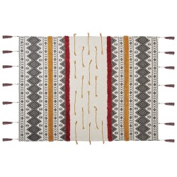 Koc AMBALA Bawełna 130 x 180 cm Kolorowy