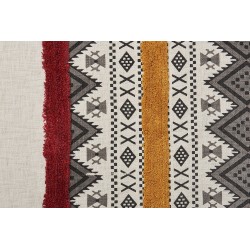 Koc AMBALA Bawełna 130 x 180 cm Kolorowy