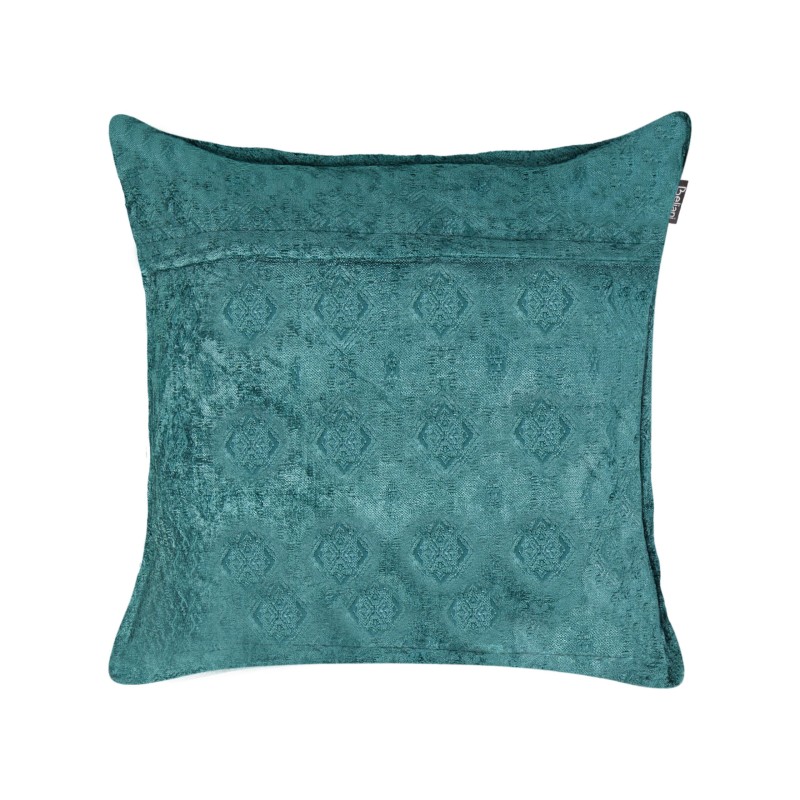 Zestaw 2 poduszek dekoracyjnych VERPIS Bawełna 50 x 50 cm Lazurowy Jednolity