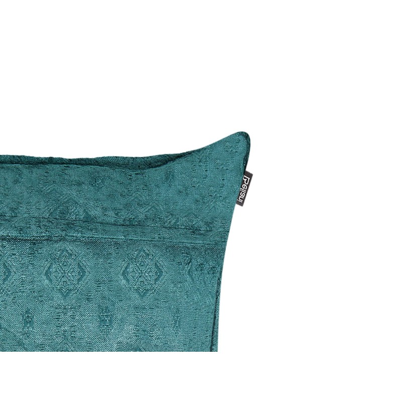 Zestaw 2 poduszek dekoracyjnych VERPIS Bawełna 50 x 50 cm Lazurowy Jednolity