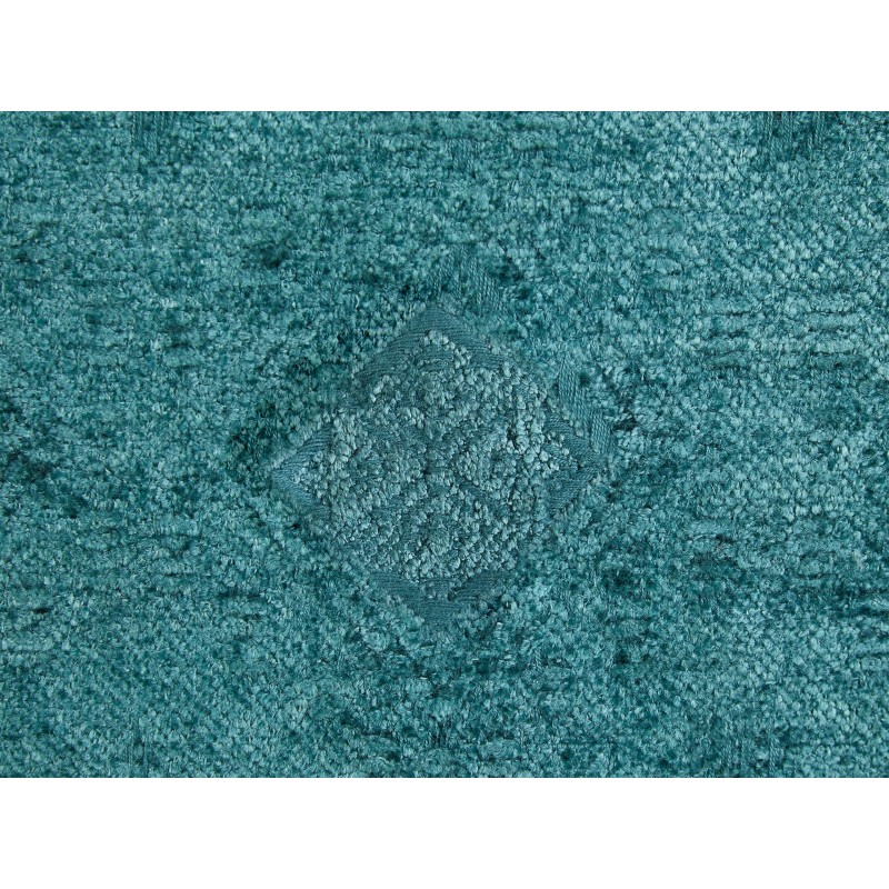 Zestaw 2 poduszek dekoracyjnych VERPIS Bawełna 50 x 50 cm Lazurowy Jednolity