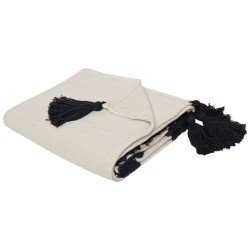 Koc SEDIO Bawełna 150 x 200 cm Biały