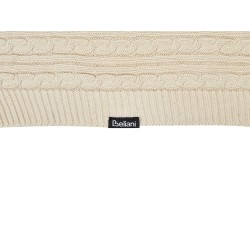 Koc ANAMUR Bawełna 110 x 180 cm Beżowy