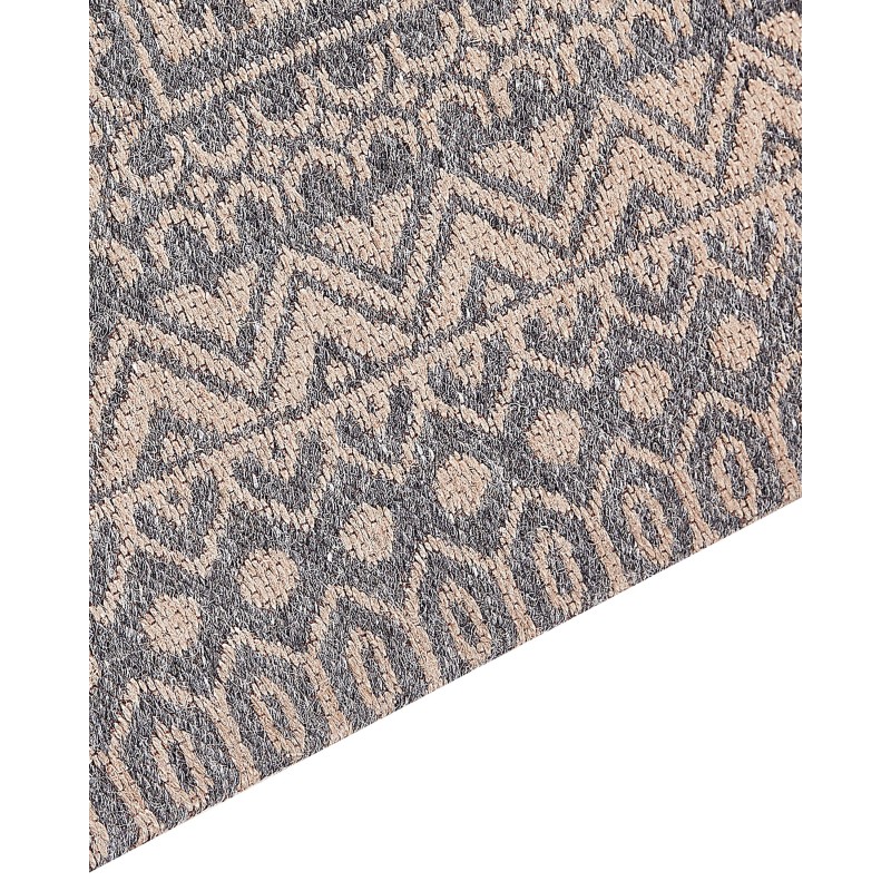 Dywan 160 x 230 cm beżowo-szary BAGLAR