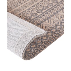Dywan 160 x 230 cm beżowo-szary BAGLAR