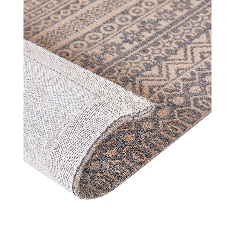 Dywan 160 x 230 cm beżowo-szary BAGLAR