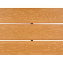 Stolik kawowy ogrodowy SENISE 74 cm 74 cm Metal Brązowy