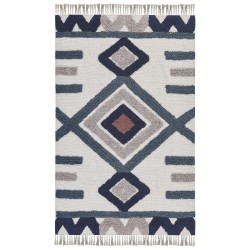 Dywan bawełniany 140 x 200 cm wielokolorowy KOZLU