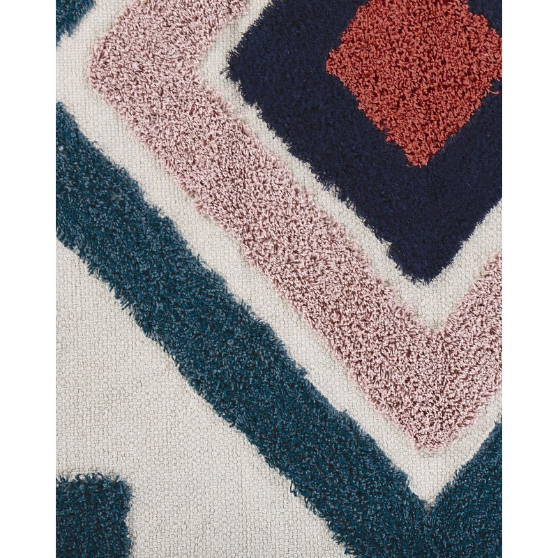 Dywan bawełniany 140 x 200 cm wielokolorowy KOZLU