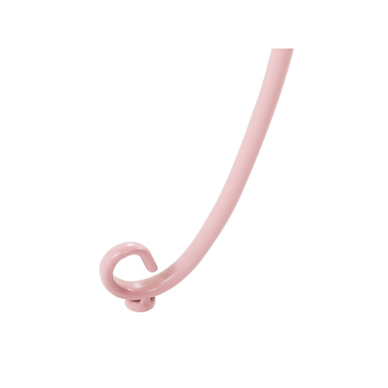 Stolik ogrodowy CAVINIA 40 cm 40 cm Metal Różowy