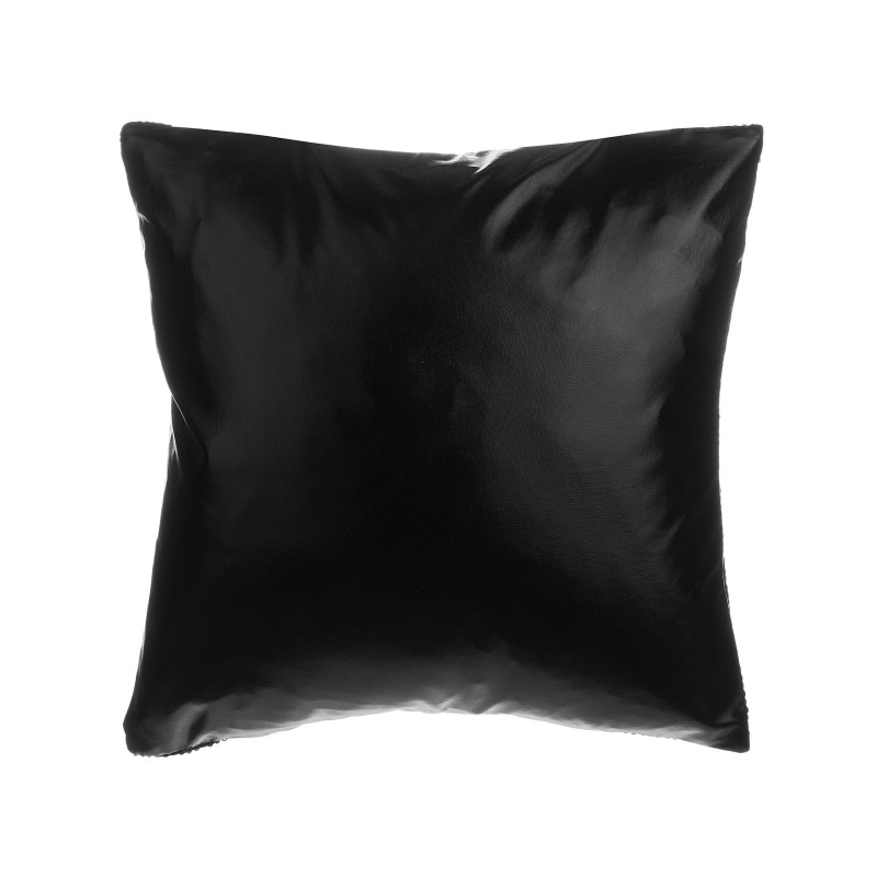 Zestaw 2 poduszek dekoracyjnych ASTER 45 x 45 cm Czarny Jednolity